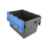 Attached Lid Container Coloured Lids - 70L