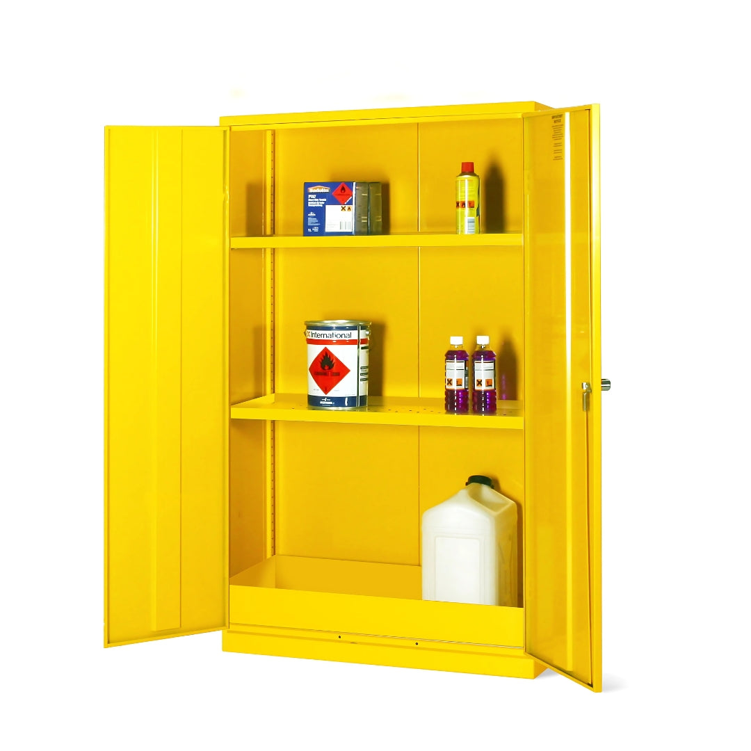 Dangerous Substance Cabinet - 2 Shelves, 36L Sump (Tall)