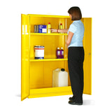 Dangerous Substance Cabinet - 2 Shelves, 36L Sump (Tall)