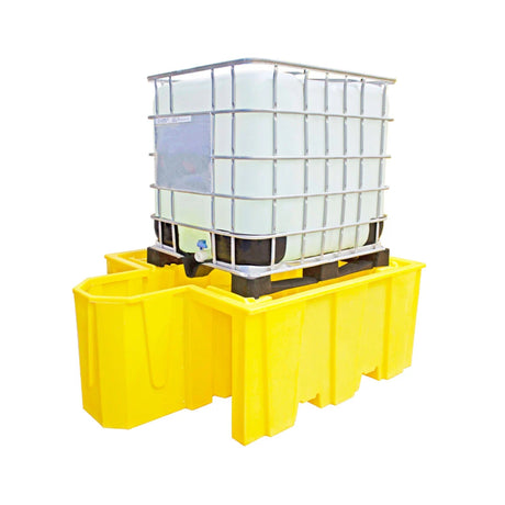 IBC Spill Pallet with Integral Dispensing Area