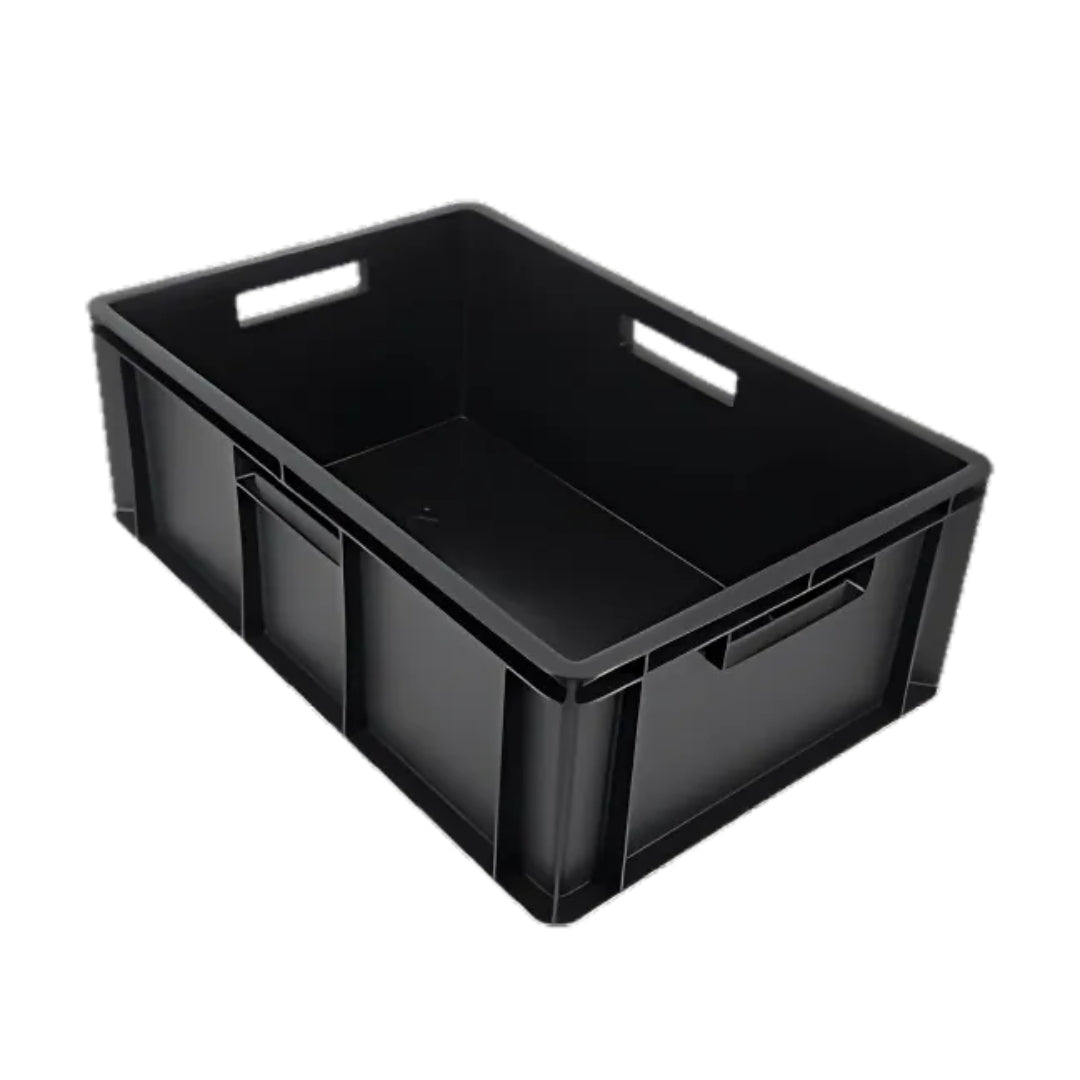 Euro Stacking Recycled Plastic Container - Solid - 600x400x220mm