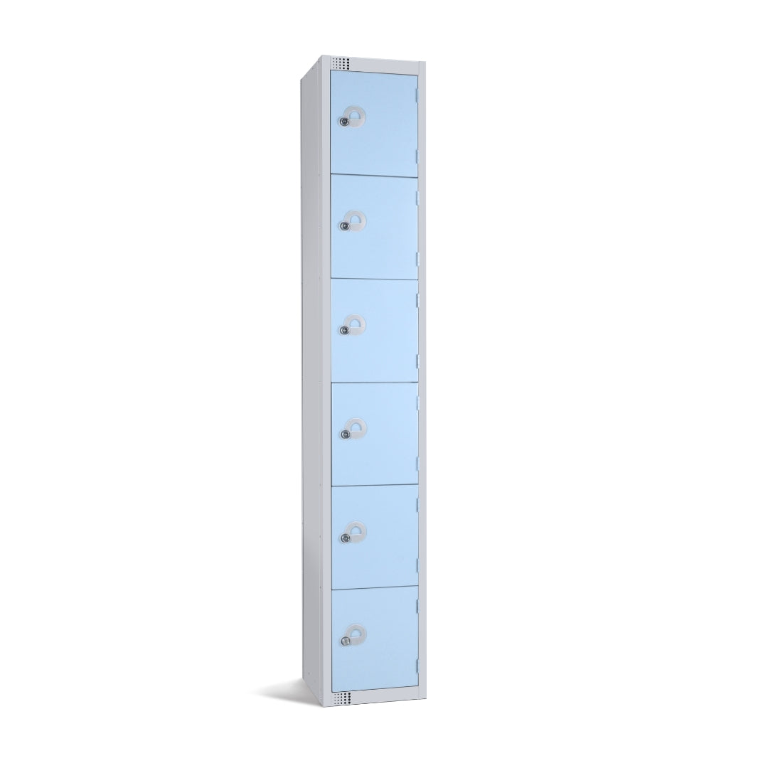 6 Tier Steel Locker - Medium