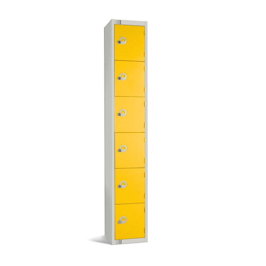 6 Tier Steel Locker - Medium