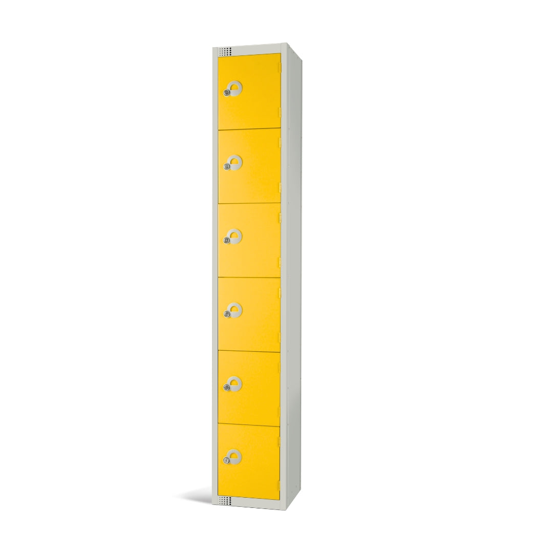 6 Tier Steel Locker - Medium