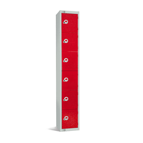 6 Tier Steel Locker - Large