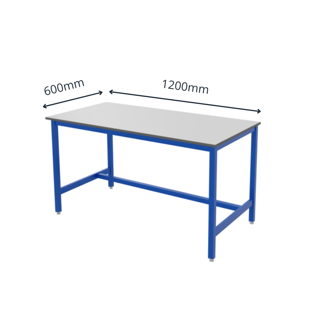 Laminate Worktop Medium Duty Workbench - 1200 x 600