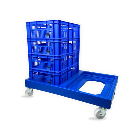 Double Dolly for Euro Stack or Nest Containers