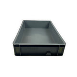 Euro Stacking Plastic Containers - Solid - 600x400x120mm (10 Pack)