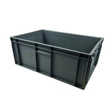 Euro Stacking Plastic Containers - Solid - 600x400x235mm (10 Pack)