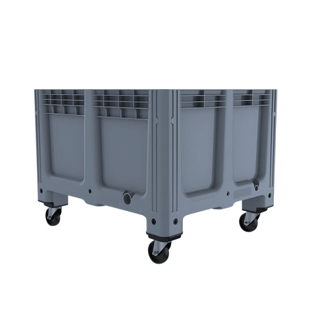 Heavy Duty Plastic Pallet Box with Castors