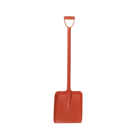 Heavy Duty Plastic Snow Shovel with D-Grip Handle