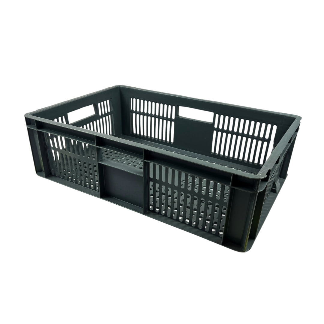 Euro Stacking Plastic Container - Ventilated - 600x400x170mm