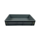 Euro Stacking Plastic Container - Solid - 600x400x118mm