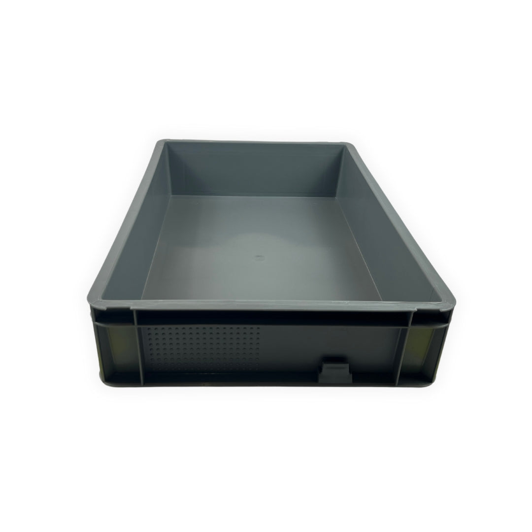 Euro Stacking Plastic Container - Solid - 600x400x118mm