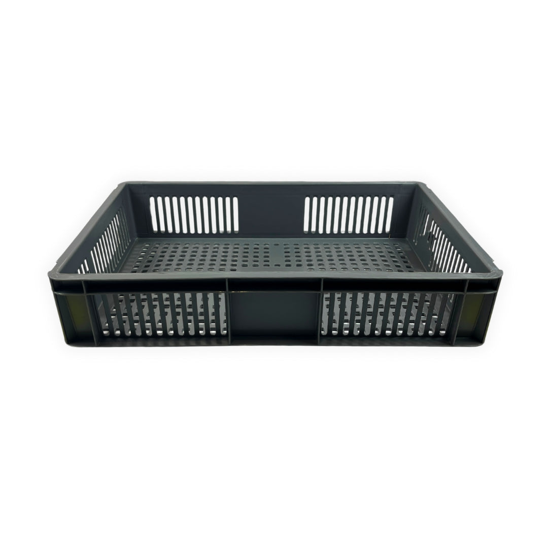 Euro Stacking Plastic Container - Ventilated - 600x400x118mm