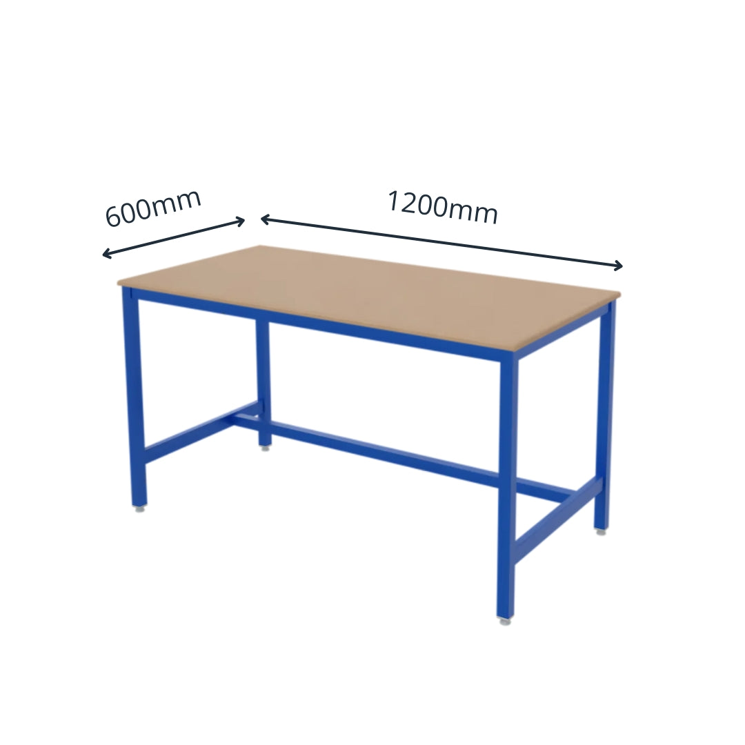 MDF Worktop Medium Duty Workbench - 1200 x 600